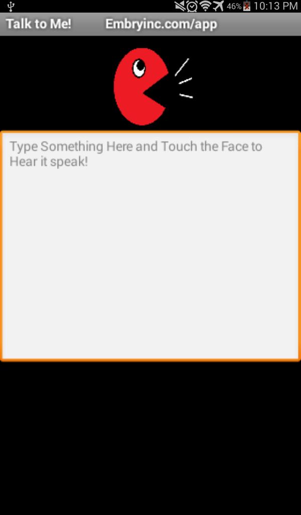 Talk to Me!
