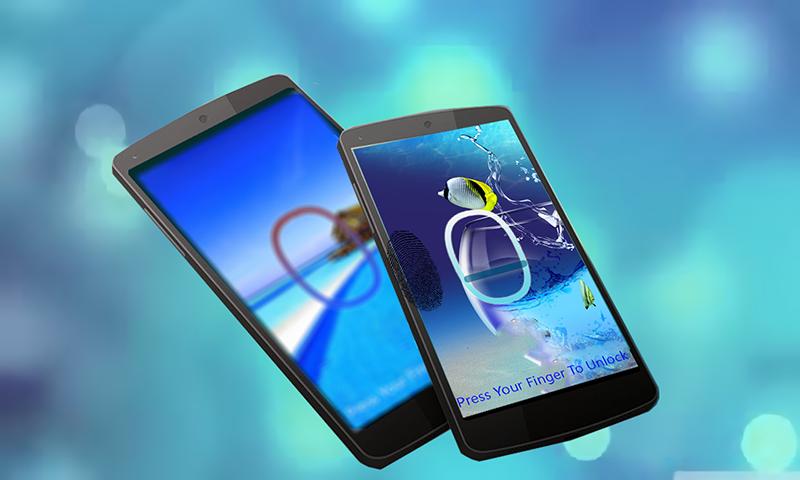 Fingerprint Lock Screen-Prank