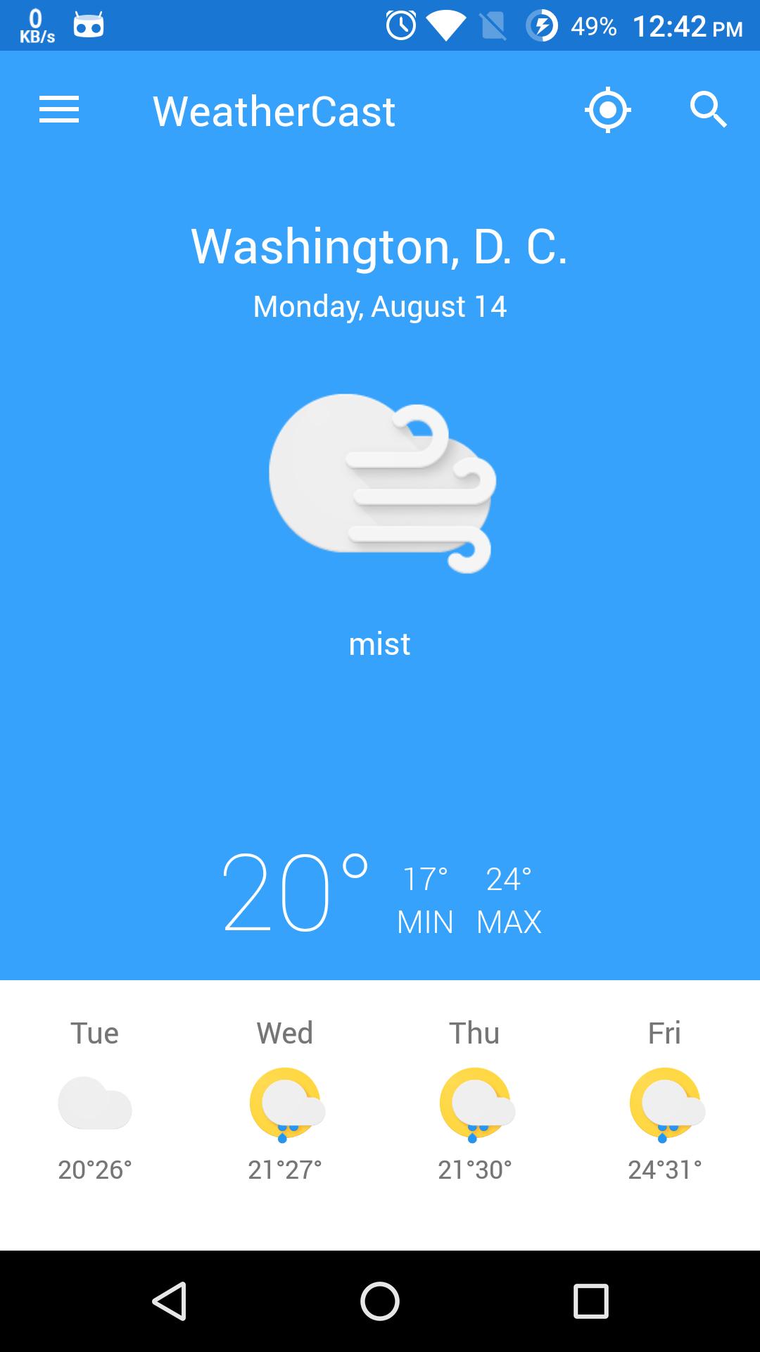 Weather Cast