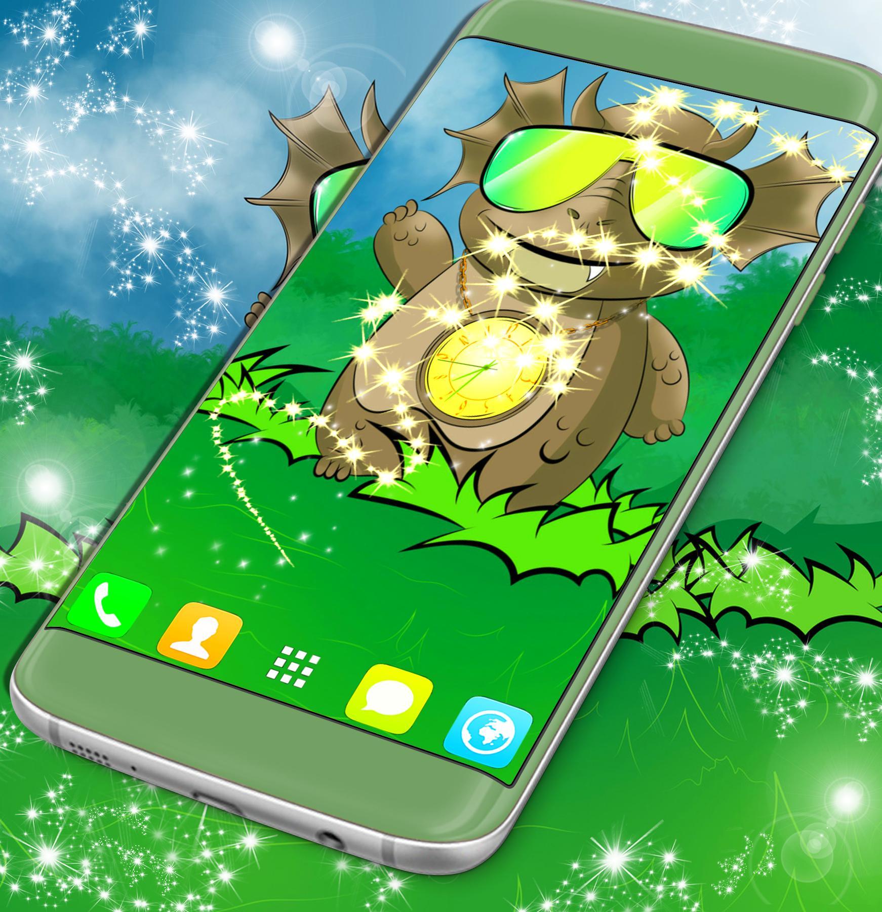 Cute Dragon Clock