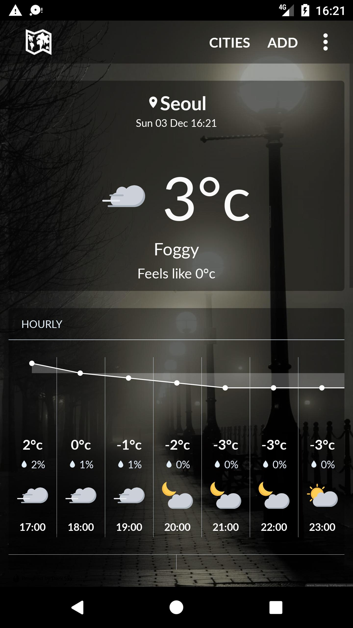 South Korea weather