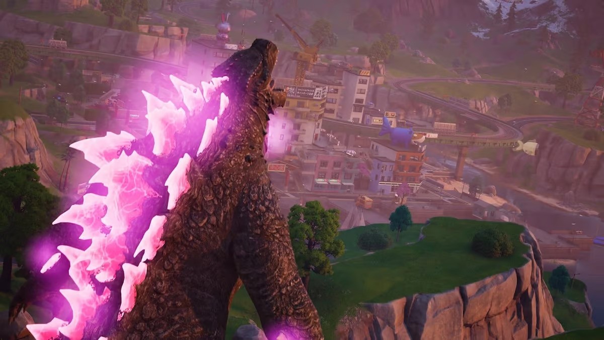 Fortnite的所有哥斯拉门户网站