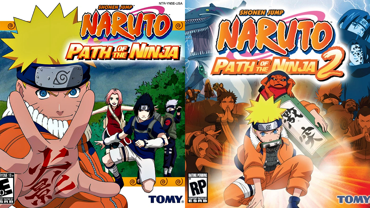 เกมทั้งหมดใน Naruto: Path of the Ninja Series