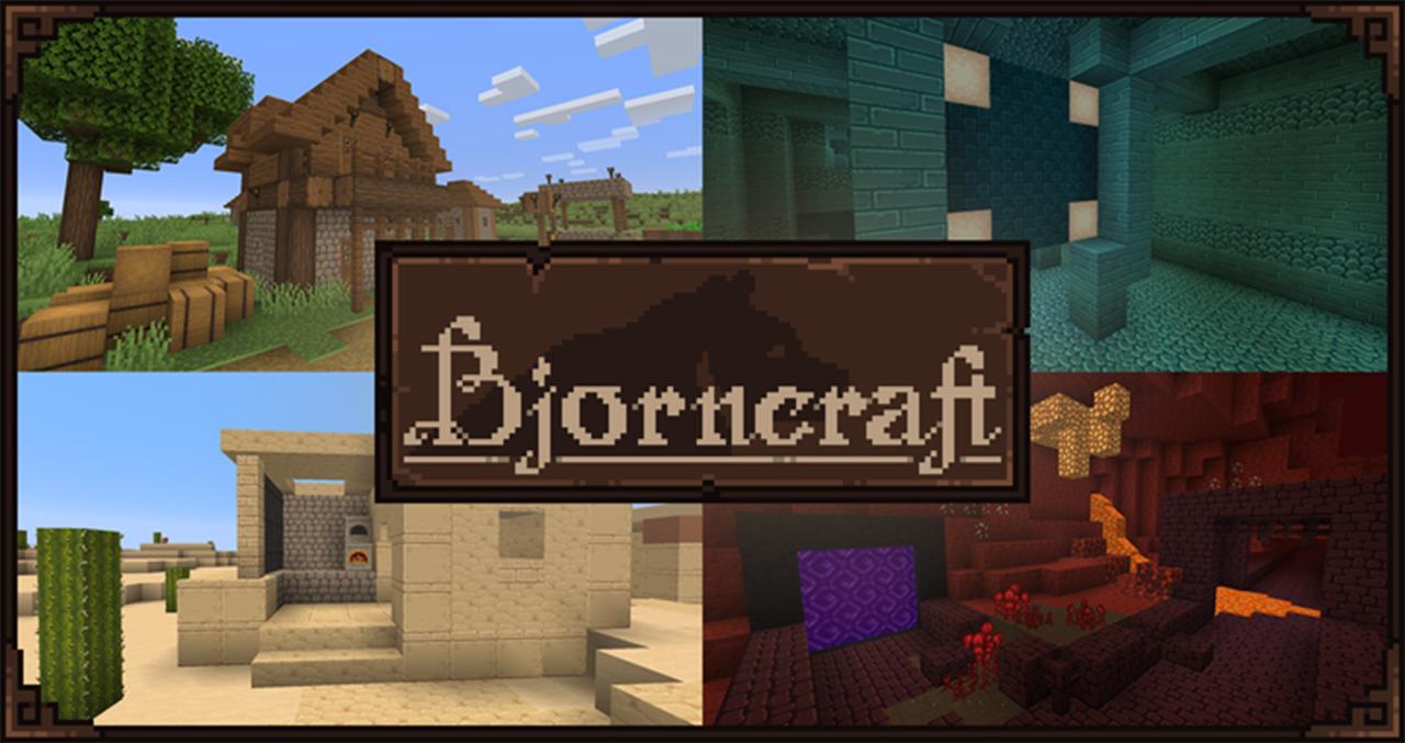 Bjorncraft | Minecraft 1.15.2/1.14.4 Paquete de recursos