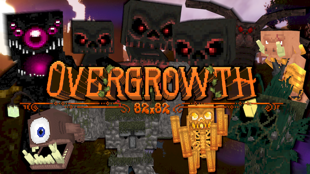 Ensemble de ressources de surcrogne Minecraft