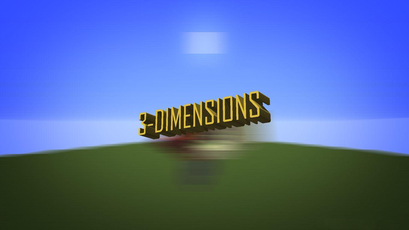 Minecraft 3D -карта (3 измерения карта) |