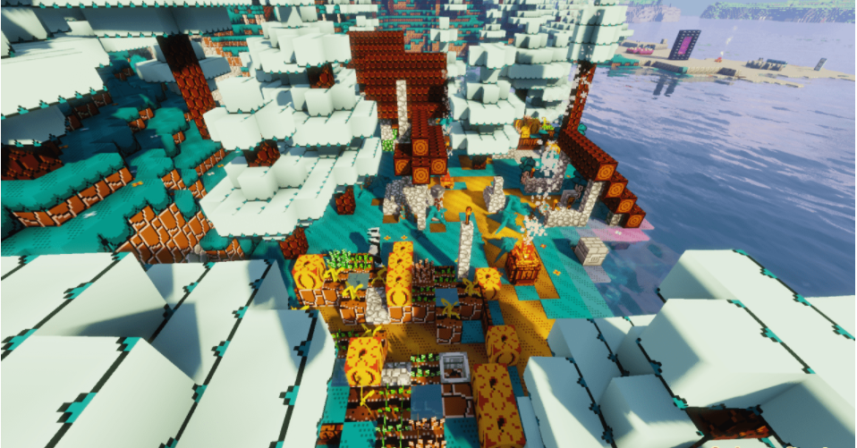 Paquete de material de Minecraft Super Mario
