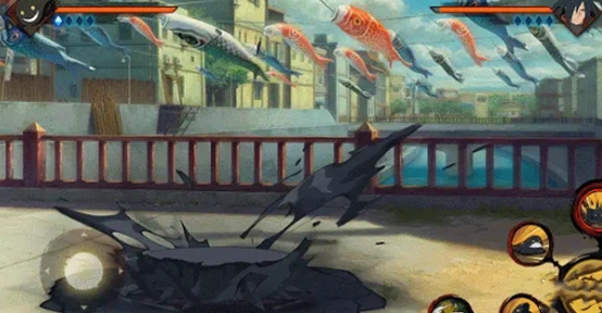What skills does Naruto mobile game Black Jue have?