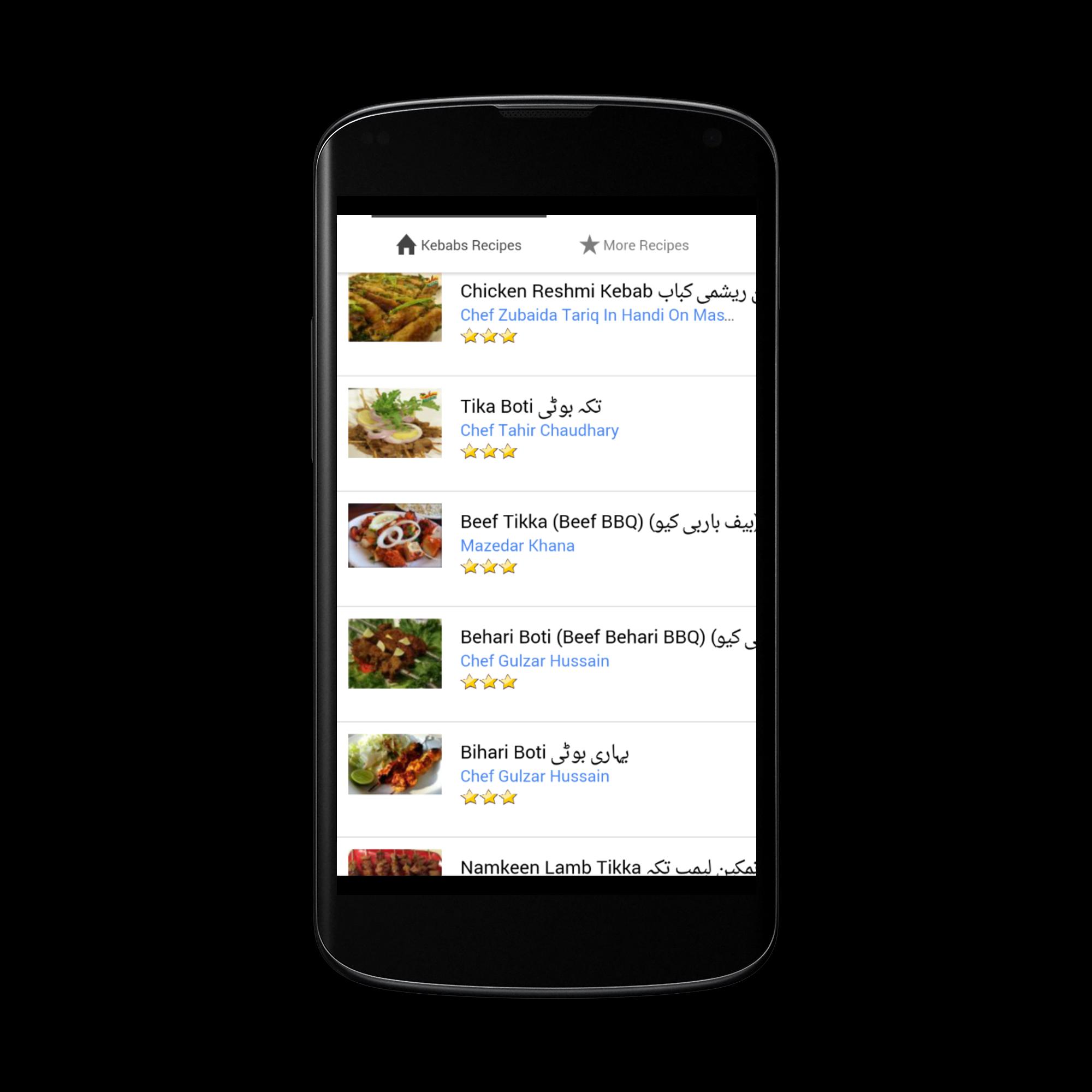 Kebabs Recipes in Urdu