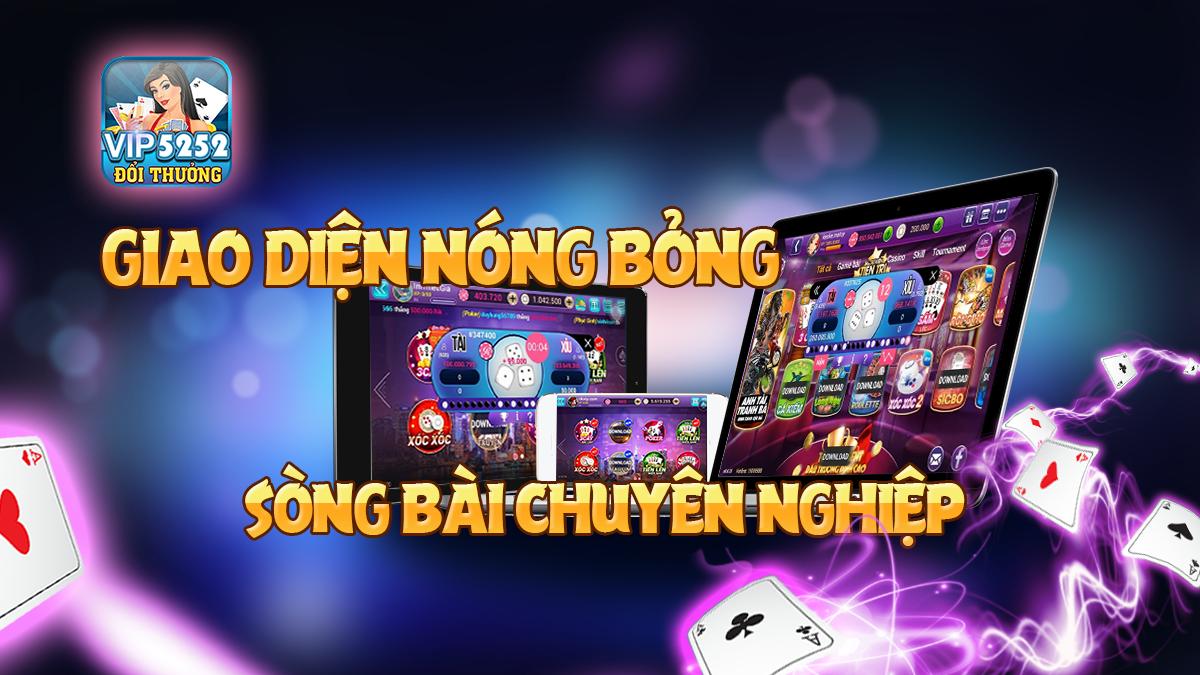 Game bai Vip52, game bai doi thuong, game bai 2018