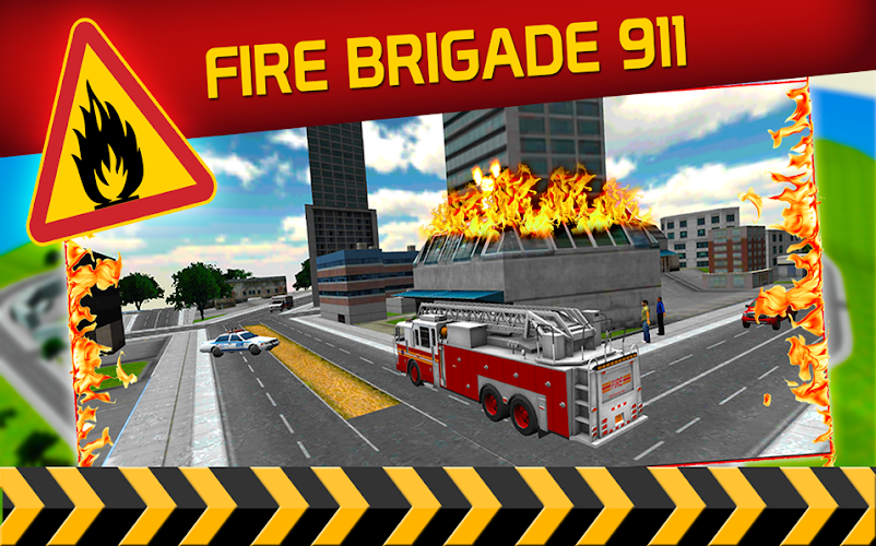 City Firefighter Hero