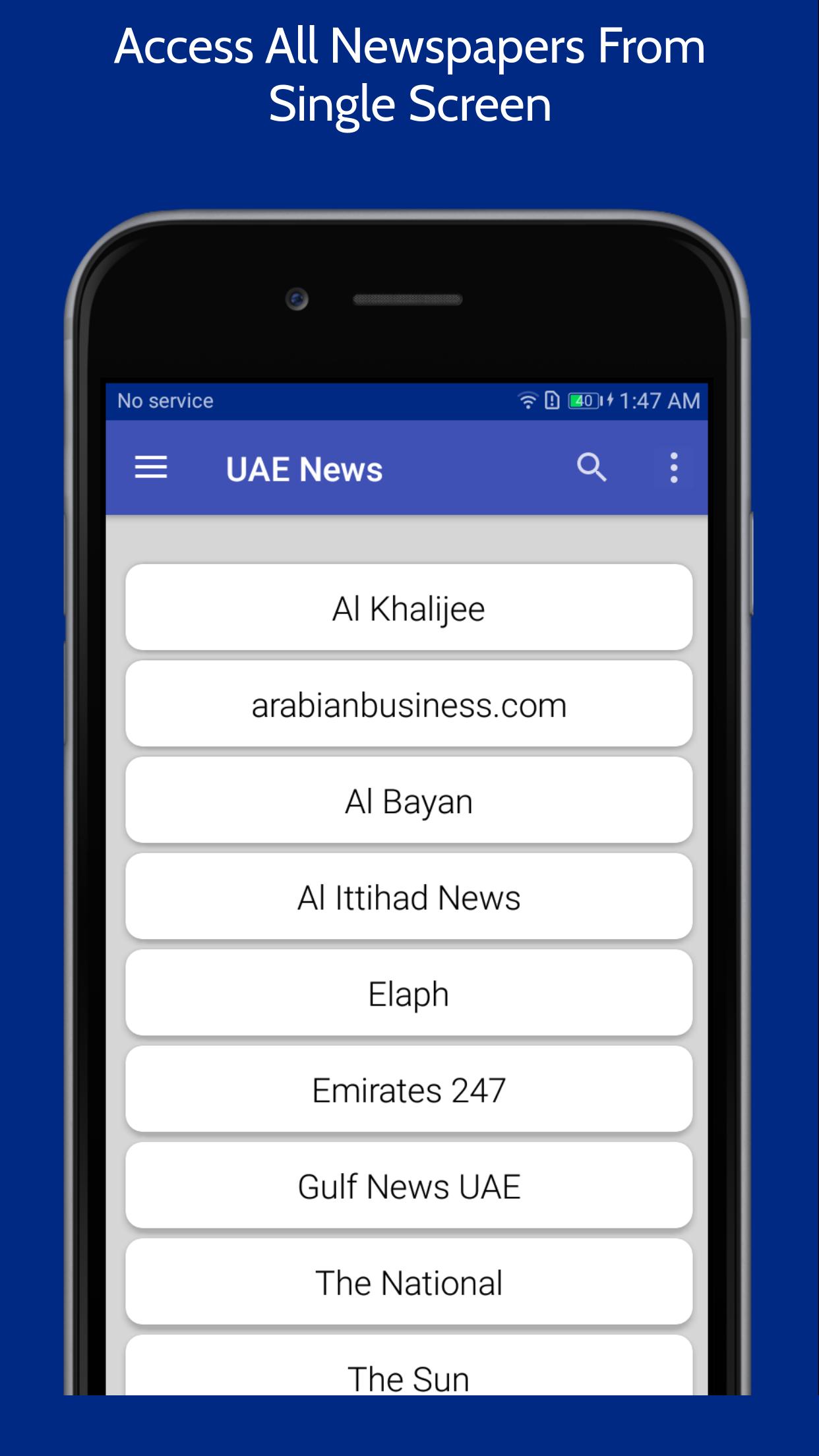 UAE News App | All UAE News Pa