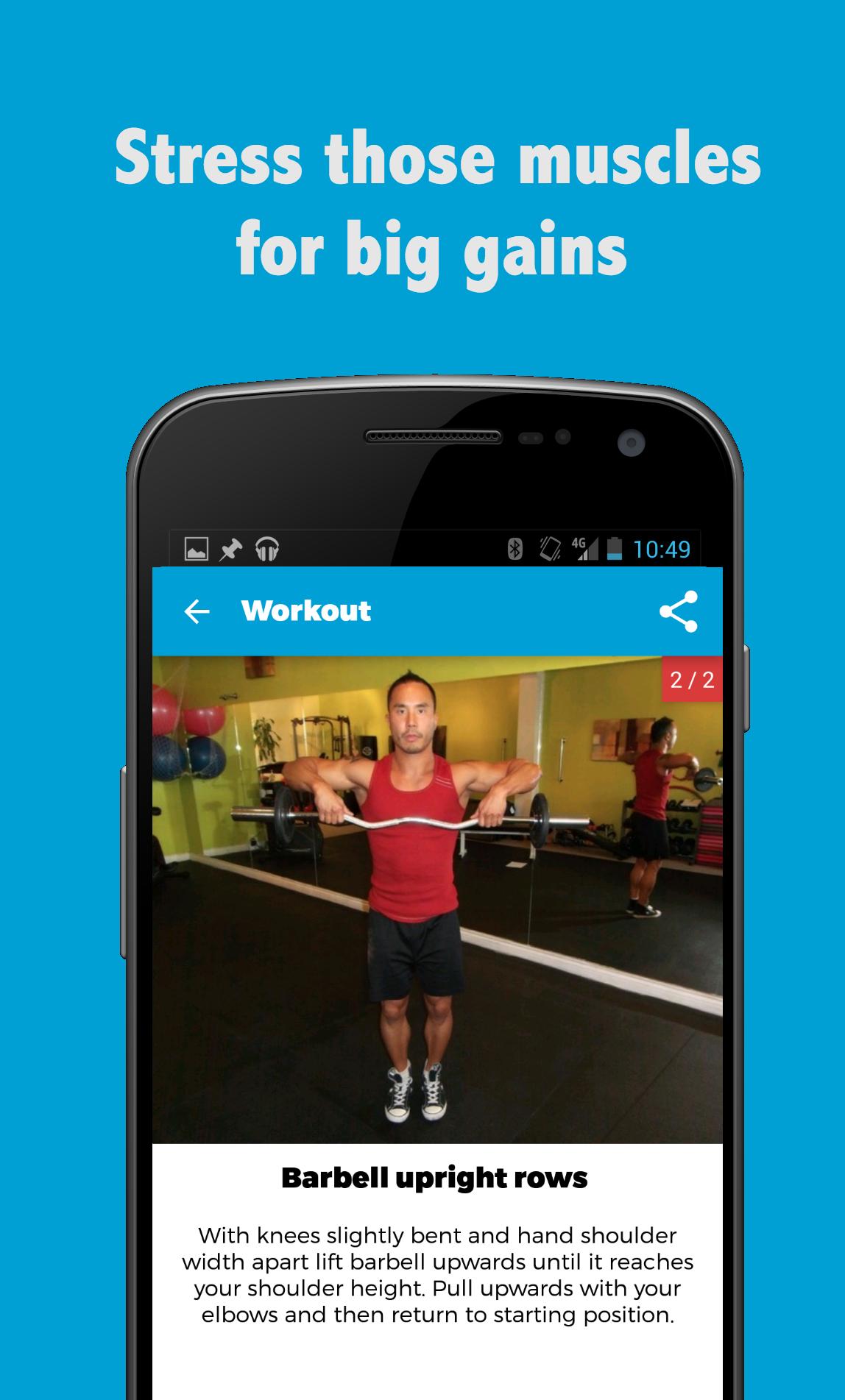 Shoulder Arms Fitness Training