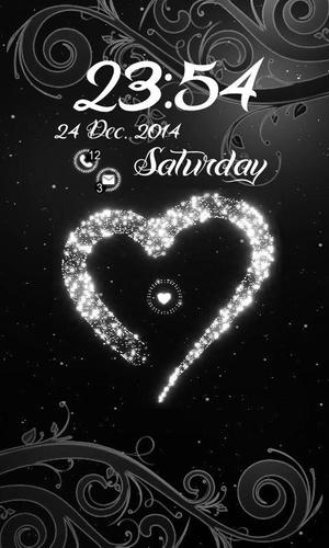 GO Locker Star Heart  (Gray)