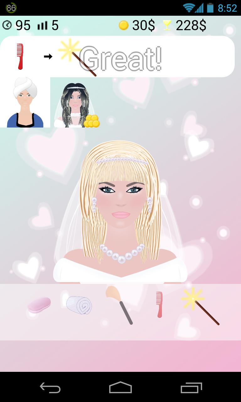 wedding salon games girls