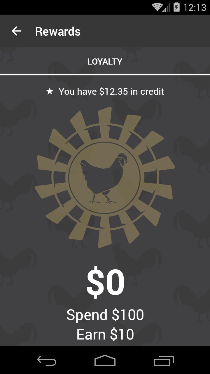 Spring Chicken Rewards