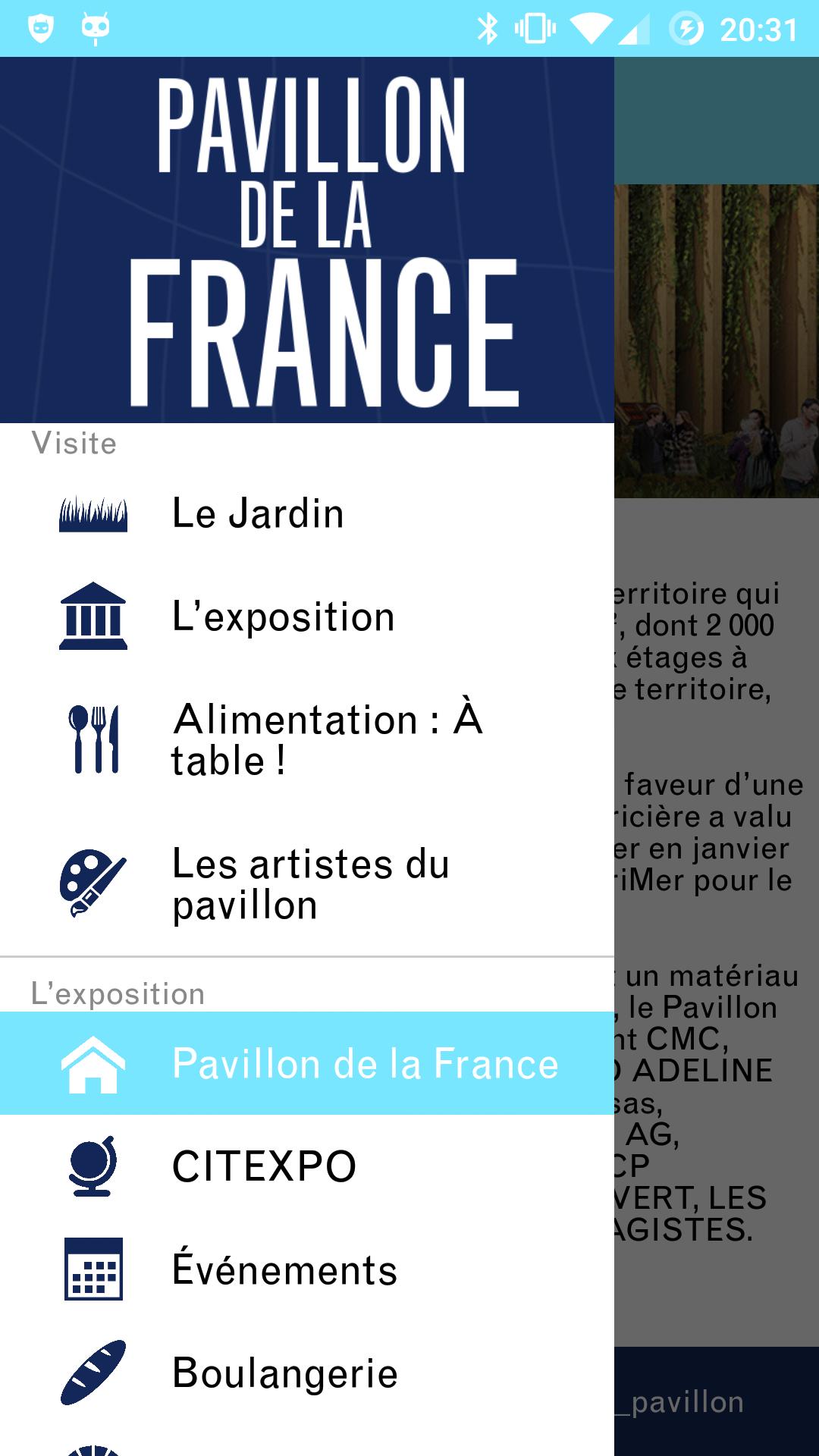 Pavillon de la France Milan