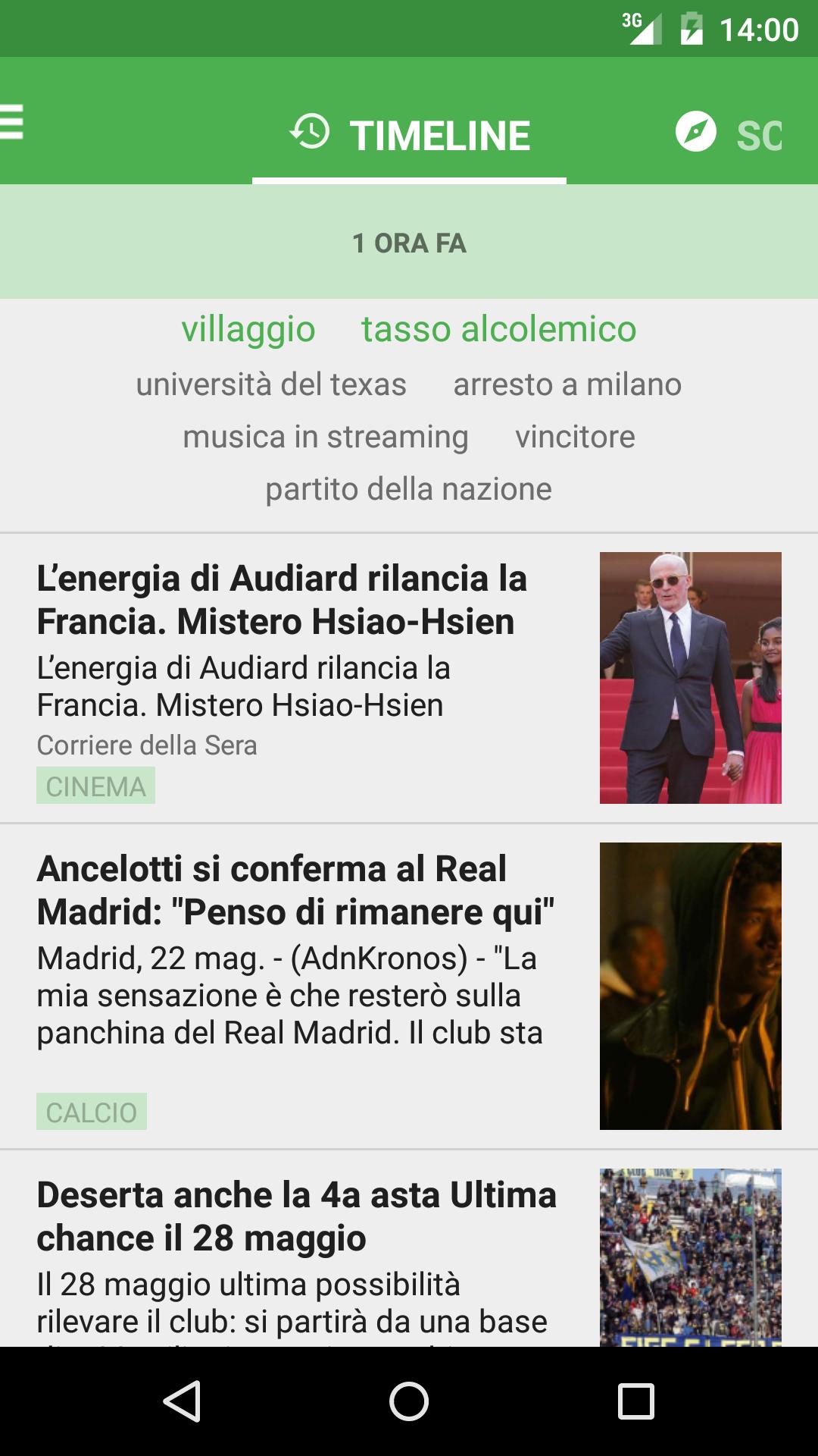 Papers - Mine the news