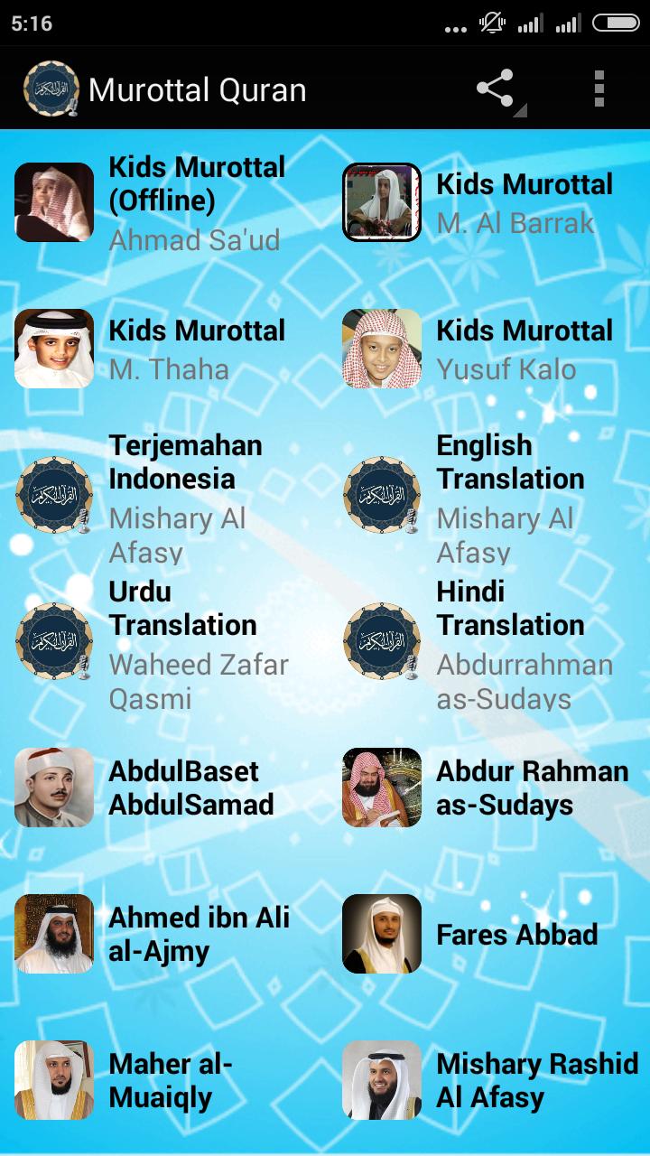 Murottal Quran(Offline&Online)