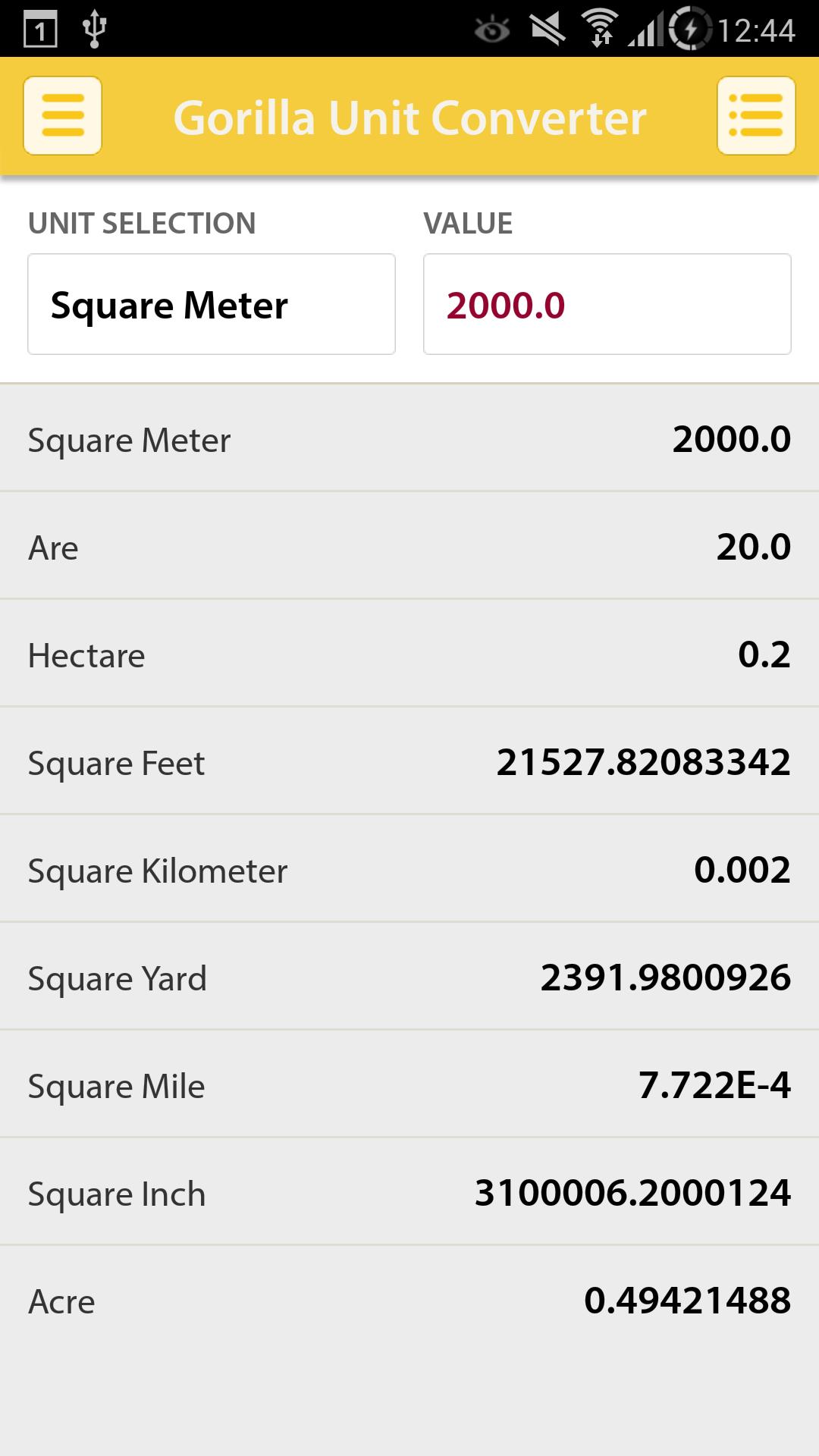 Gorilla Unit Converter