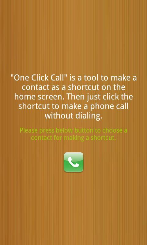 One Click Call