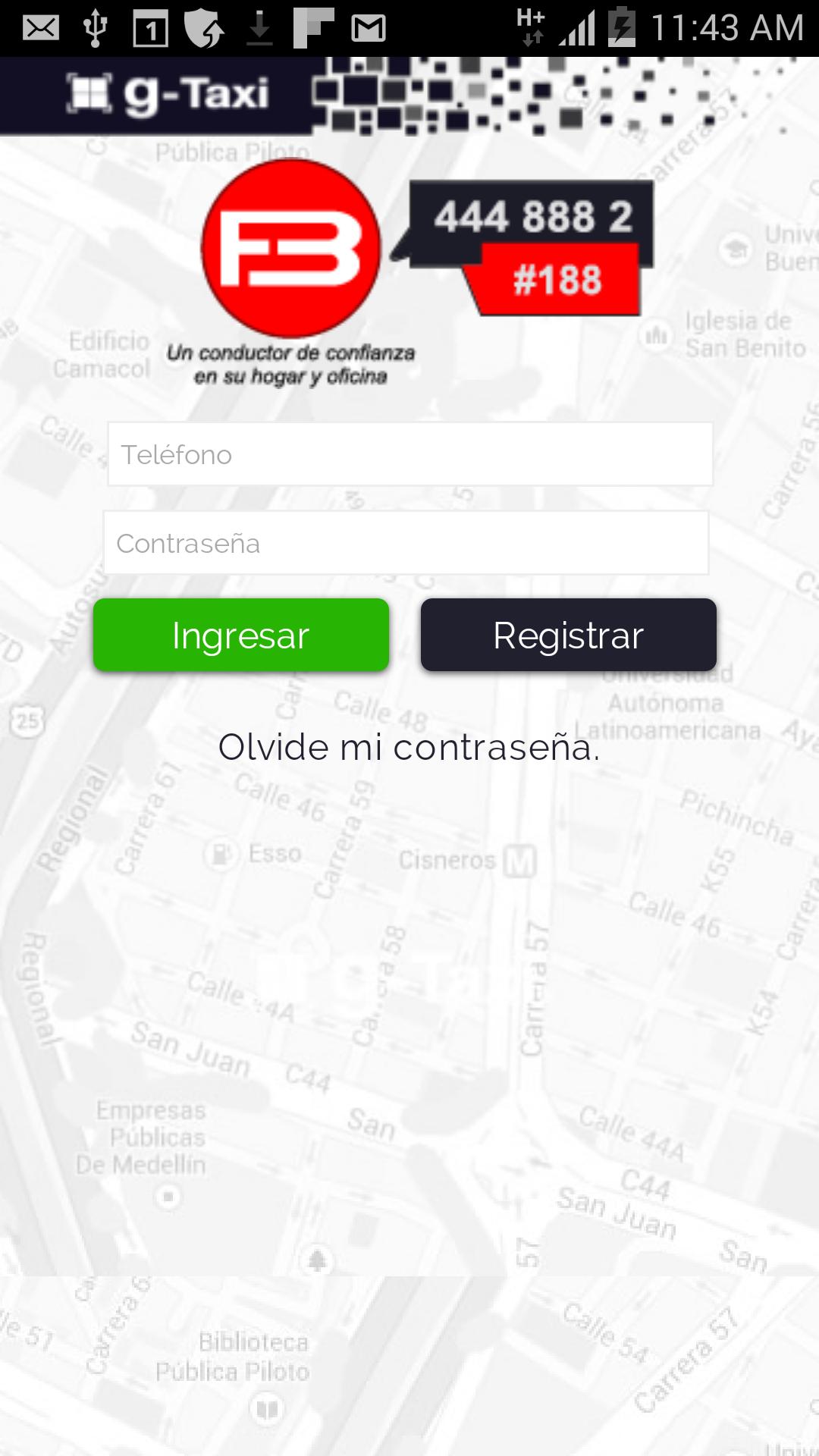 Taxi Flota Bernal Pasajero