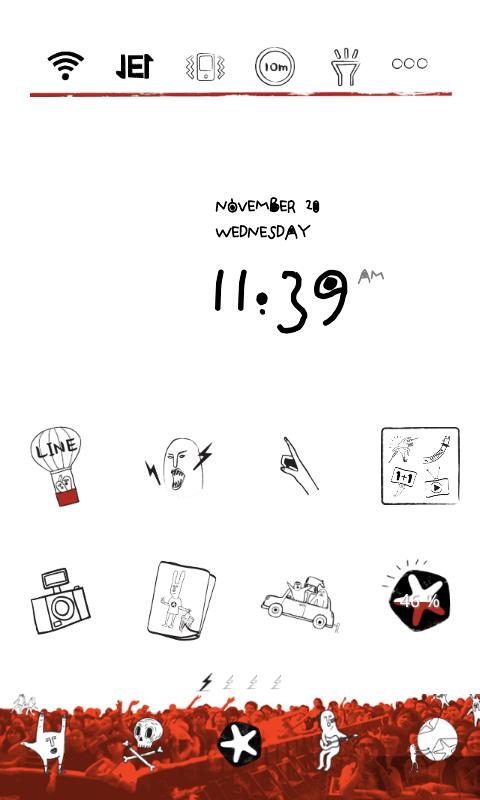 Rock Spirit dodol theme