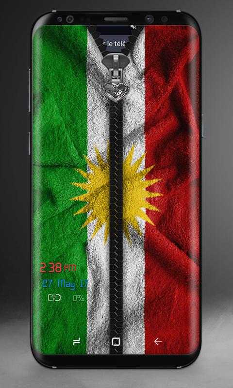 Kurdistan Flag for Kurdish