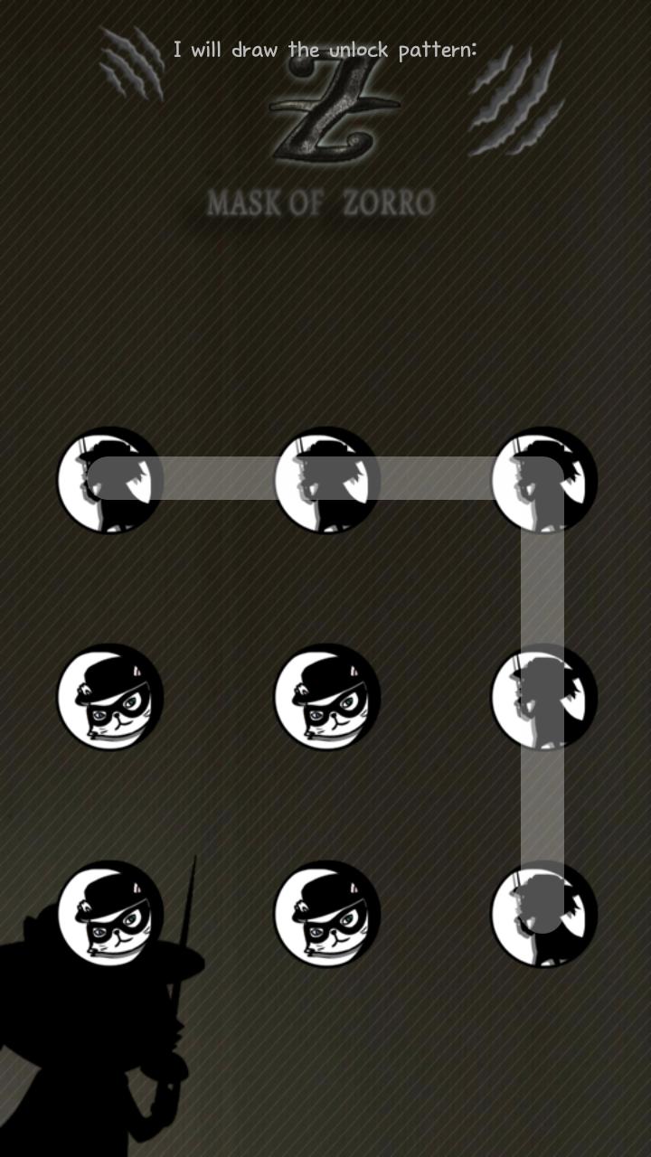 Mask of zorro Protector Theme