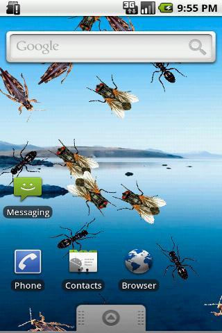 Live Wallpaper Creepy Crawlies