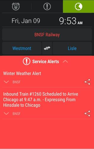 TrainAlert Metra Chicago