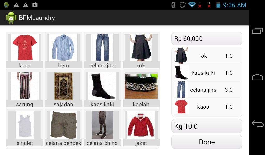 BLM - Software Laundry Android