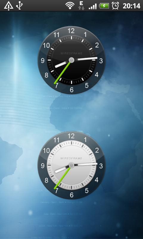 Clock Widget Pack Sense UI