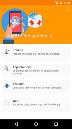 myCUP Reggio Emilia