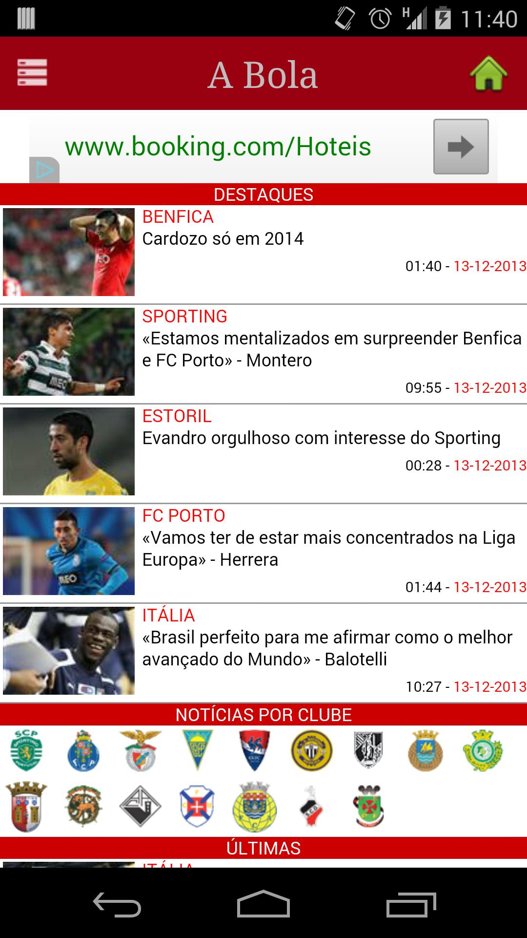 Jornal A Bola