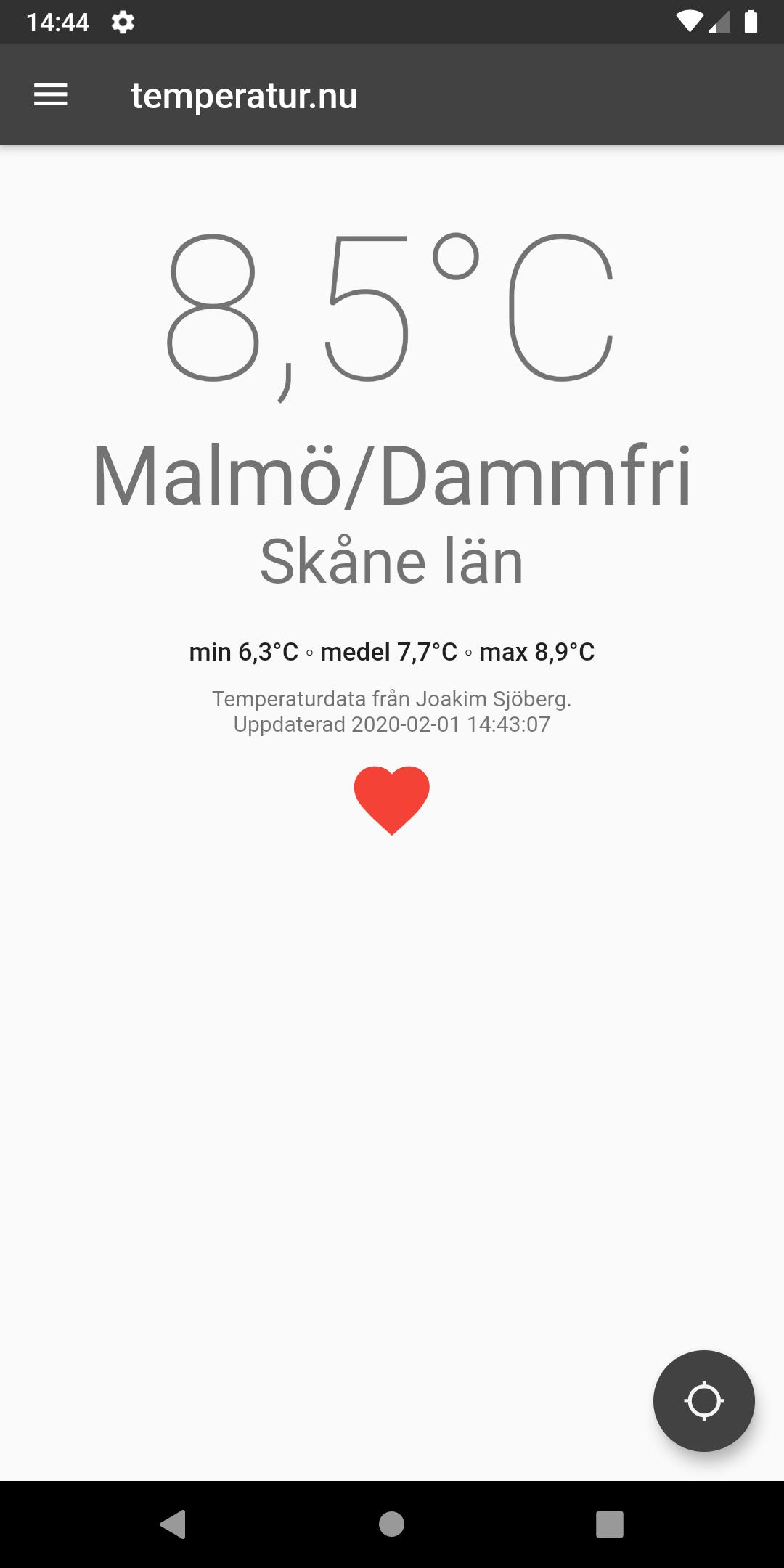 temperatur.nu