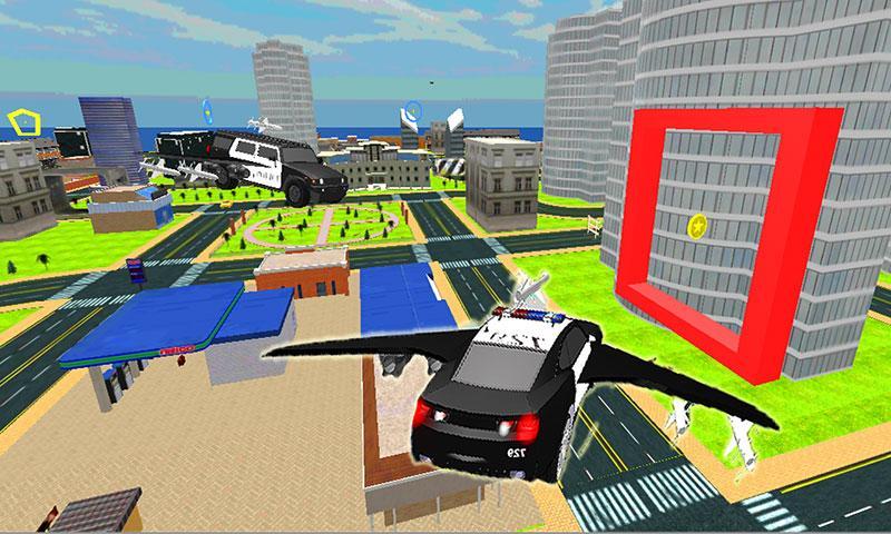 Flying Police Car vs Mafia War