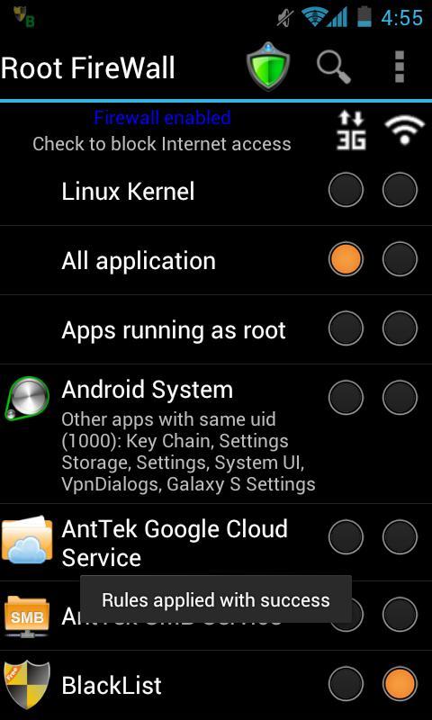 Root Firewall