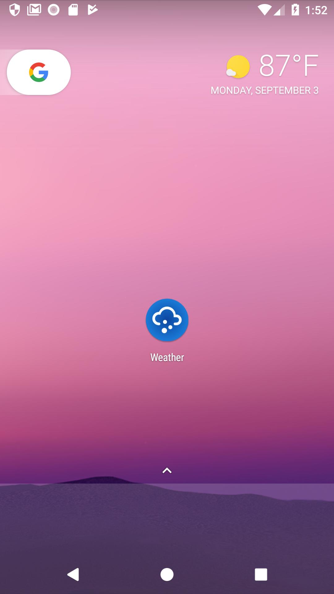 Weather Launcher