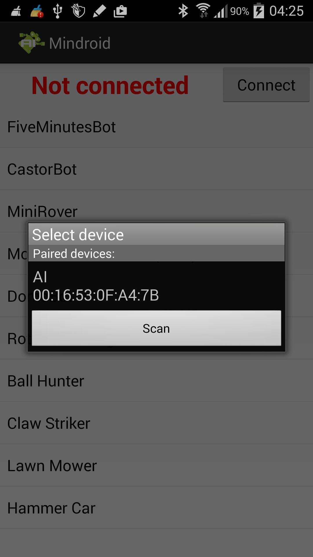 Mindroid NXT