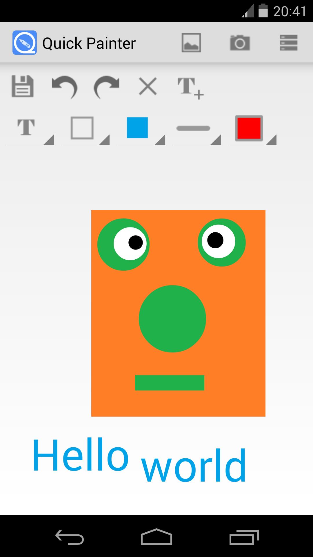 Quick painter