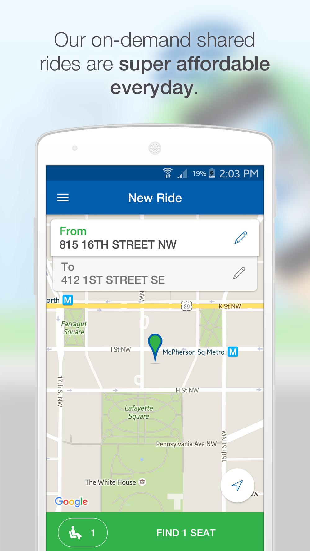 Split - smarter shared rides