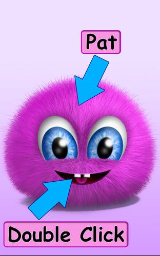 Pink Fluffy Ball