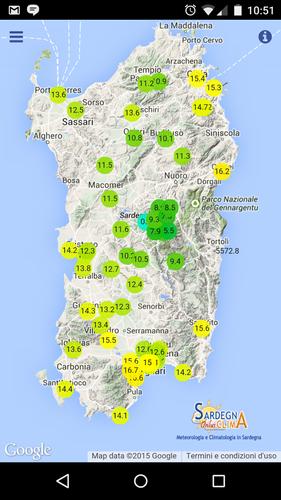 Sardegna Clima Live