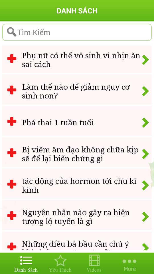 Benh Phu Nu