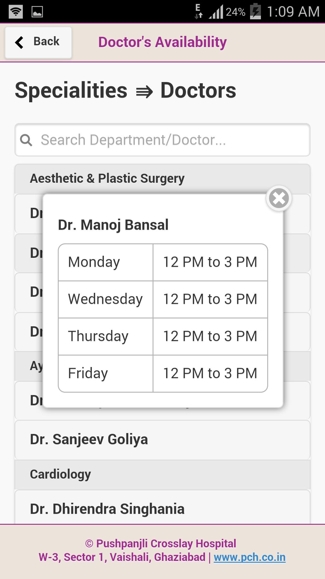 Pushpanjali Crosslay Hospital
