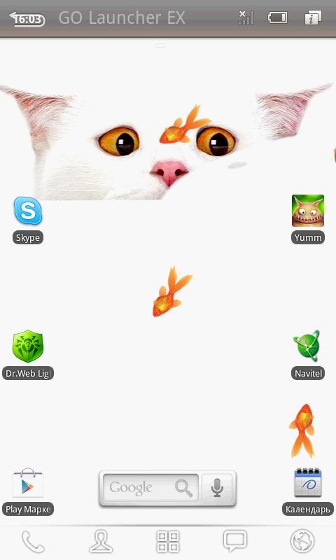 WhiteCat Live Wall-Paper