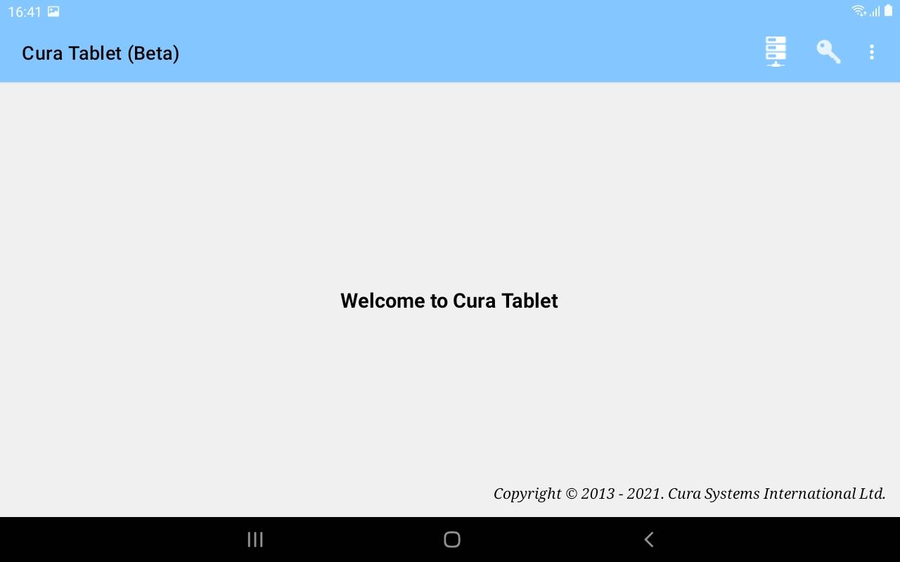 Cura Tablet  (Beta)