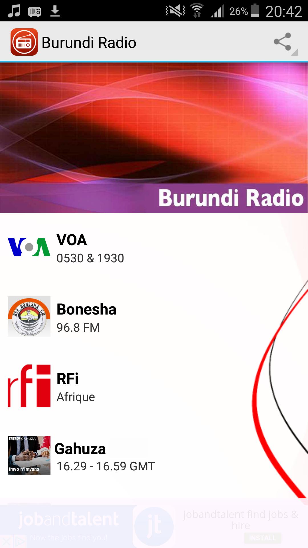 Burundi Radio