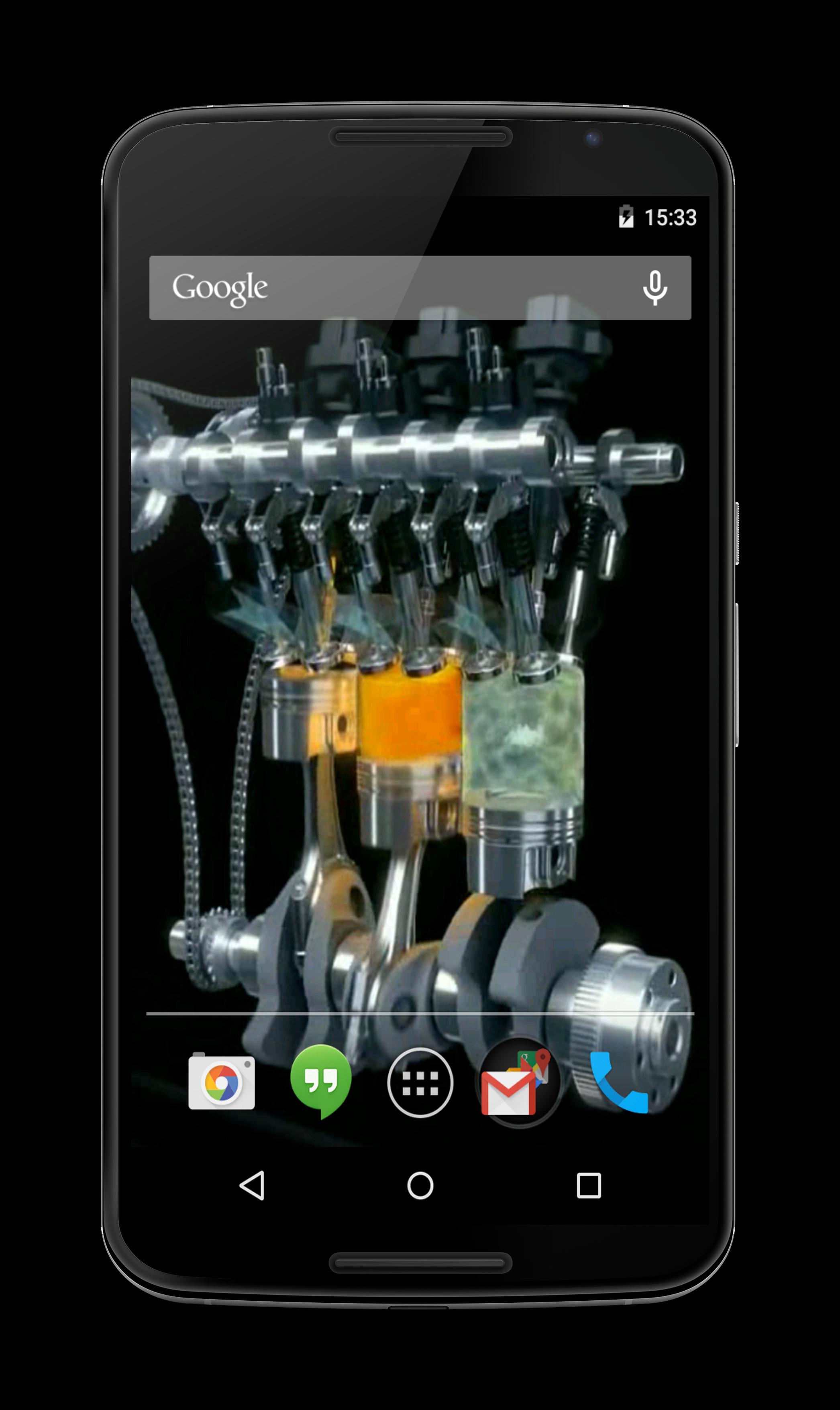 Powerful Engine Live Wallpaper